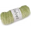 Priadza Marshmallow hrubá Velvet Ø10 mm 500 g - 1 ks 5 (107) zelenobežova