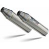 GPR Dvojitý kompletný výfukový systém GPR DEEPTONE QUSP.140DE.DEATV Brushed Stainless steel including dual silencers and removable db killers