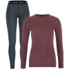 Craft Womens Set CORE Wool Merino červená dámský funkční set (1909710-744200) S
