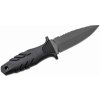 Fox Knives FOX KNIVES TACTICAL ELEMENTUM DAGGER STAINLESS STEEL N690 BLD SERRATED