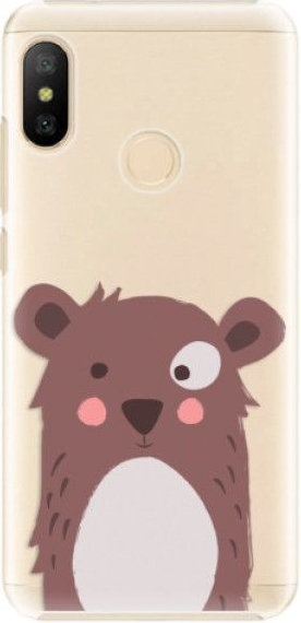 Púzdro iSaprio Brown Bear - Xiaomi Mi A2 Lite