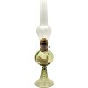 Floriánova huť | Petrolejová lampa KVĚTA 50 cm lesná zelená | FL0071