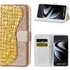 Puzdro na Samsung Galaxy S21 Ultra Glitter zlaté
