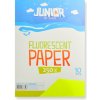Dekoračný papier A4 Fluo žltý 250 g, sada 10 ks