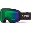Lyžiarske okuliare Smith Squad S - Black/ChromaPop Everyday Green Mirror + Clear uni
