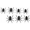 Papierová dekorácia pavúky 12 ks GUI26664