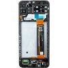LCD display + dotyková doska + predný kryt pre Samsung Galaxy A13, black