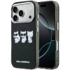 Karl Lagerfeld IML Choupette Trio Watercolor MagSafe kryt iPhone 17 Pro Max čierny 57983130583