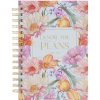 Christian Art Gifts Inspirational Journal, I Know the Plans Wide Ruled Notebook, Jeremiah 29:11 Bible Verse, Pink Floral, 192 Lined Pages W/Scripture, (Diár)