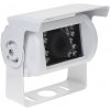 Kamera CVBS s IR svetlom, vonkajšie PAL/NTSC, biela, 12-24V