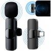 Bezdrôtový mikrofón na smartfón s transmittrom s USB-C + Klip + 360° nahrávanie