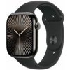 Apple Watch Series 10 GPS + Cellular 46mm Slate Titanium Case | Black Sport Band - S/M