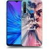 Picasee silikónový prehľadný obal pre Realme 5 - Nemysli toľko
