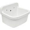 VitrA závesná výlevka bez mriežky 43 x 37 x 26,5 cm biela 6109-003-0012