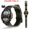 AC mobile Koženo - Nylonový opasok na hodinky - Amazfit T-Rex 2 Barva: Béžová