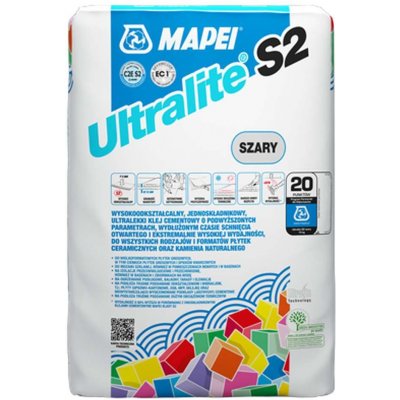 Mapei Ultralite S2 Lepidlo 15 kg sivé od 40,61 € - Heureka.sk