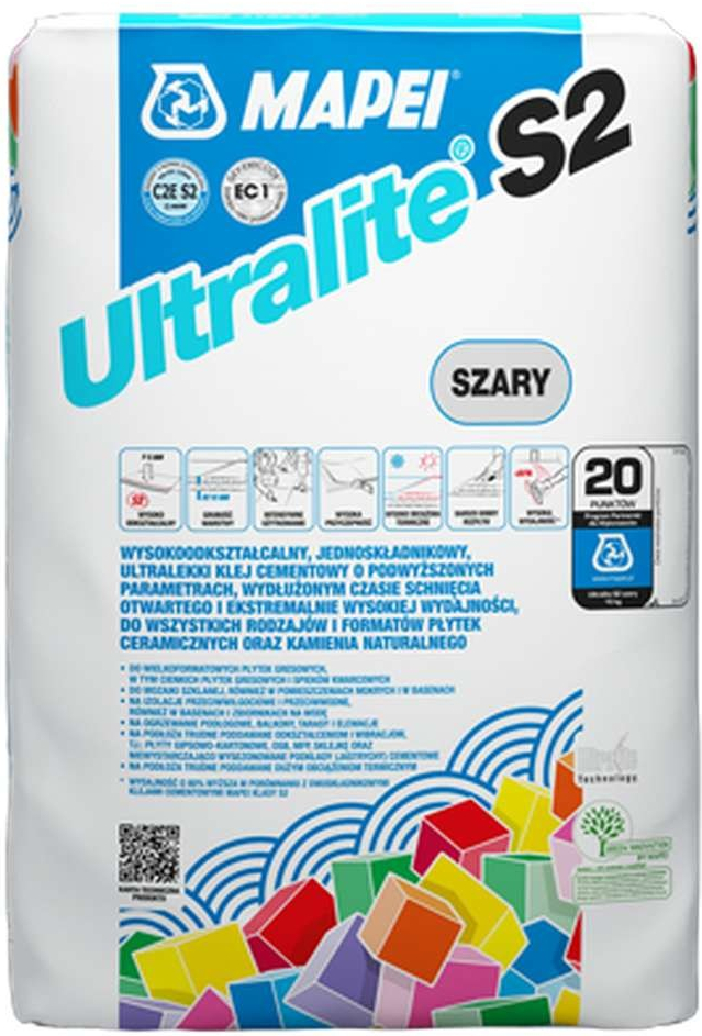 Mapei Ultralite S2 Lepidlo 15 kg sivé od 62,09 € - Heureka.sk