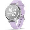 Garmin Lily 2 Active Silver / Purple Jasmine Silicone Band