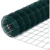 Pletivo zvárané 1x10m PVC 2,0/2,5mm oko 50x60mm RAL6005