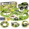 MEGA PRETEKÁRSKA AUTODRÁHA 360cm DINOSAURÍ DINO PARK 271 dielikov Auto + Batérie