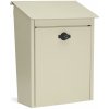 HABO Poštová schránka 9441B, 270 × 400 × 130 mm, oceľ, béžová, 30401