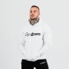 GymBeam mikina PRO hoodie white