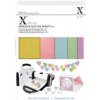Docrafts samolepiace glitterový papier A5 pastel 10 ks