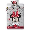 Obliečky Minnie Love 140/200, 70/90 - VÝPREDAJ