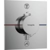 Sprchová a vaňová batéria Hansgrohe ShowerSelect Comfort E bez podomietkového telesa chróm 15572000