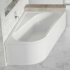 RAVAK CHROME 170 x 105 pravý panel čelný, výška 56,5cm, akrylát, CZA4100A00