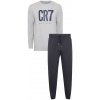 Fan-shop pánské pyžamo CR7 Long cappuccino