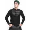 tričko gotický and punk DEVIL FASHION Punk Čierna