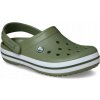 Crocs 11016-3BX Crocband Clog zelené pánske šľapky Crocsy M10 43-44