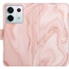 Flipové puzdro iSaprio - RoseGold Marble - Xiaomi Redmi Note 13 Pro+ 5G