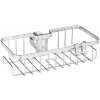 Wenko | WENKO 25678100 - Košík FLORESTA 24x14 cm strieborný | WE0327