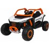 JOKO Elektrické autíčko Buggy RACING Road 2000 4x4, 4x120W, 24V, kožené sedadlo, penové kolesá, biele