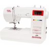 Janome Juno J30 (Šijací stroj elektronický - 30 programov, overlockový steh, 4 dierky, automatický navliekač nite.)