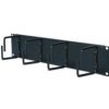 2U Horizontal Cable Organizer Black