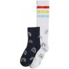 Detské vysoké bavlnené ponožky adidas RAINBOW SOCKS K HN5735 - S