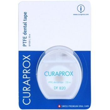 Curaprox DF 820 Tape zubná páska s chlorhexidinem 35 m