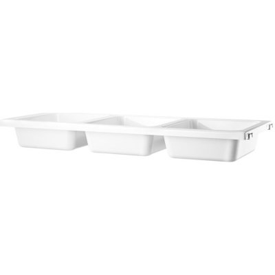 String Polica String Bowl Shelf, white