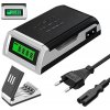 Nabíjačka batérií s LCD displejom SOLEX LC43 1-4 AA/AAA (DN25)