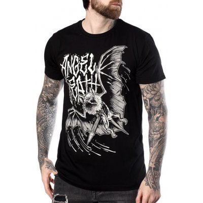 Hyraw Hardcore tričko Angel OF Death čierne