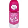 Essence Gel Nail Colour rychleschnoucí lak na nehty s lesklým efektem 8 ml odstín 07 Pink Ventures