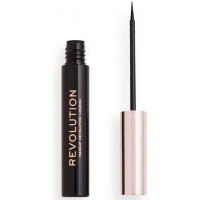 Makeup Revolution Super Flick Eyeliner - Očná linka 4,5 ml - Black