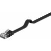 PremiumCord sp6uflat005C Plochý patch, UTP RJ45-RJ45 CAT6, 0.5m, černý