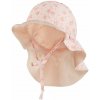 STERNTALER Klobúk s ochranou krku na zaväzovanie s UV filtrom 30 kvety dievča-49 cm-12-18 m
