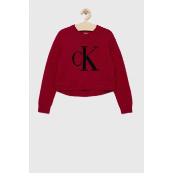 Calvin Klein Jeans Detský bavlnený sveter ružová od 46,9 € - Heureka.sk
