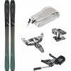 ATOMIC Backland 88 s pásmi Hybrid Skin 88/89 a viazaním DYNAFIT Superlite 150 s brzdami Superlite 105 mm