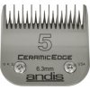 Keramická strihacia hlava Andis Size 5. Výška 6,3 mm